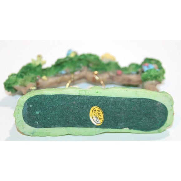 Home Accents Collection Bunny At Play Single Swing 2 Rabbits Spring Easter  5" - Picture 6 of 11